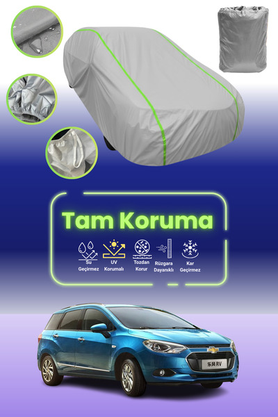 Dokaca Neo غطاء حماية للسيارة من القماش الرمادي اللامع قماش مجدّل متوافق مع س...