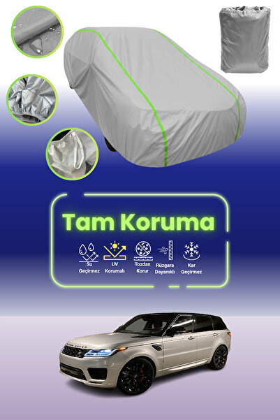 Dokaca Neo غطاء حماية للسيارة باللون الرمادي النيون قماش مجدّل لسيارة لاند روفر رينج روفر سبورت Hst 2019 - 2021 متوافق مع غطاء حماية السيارة