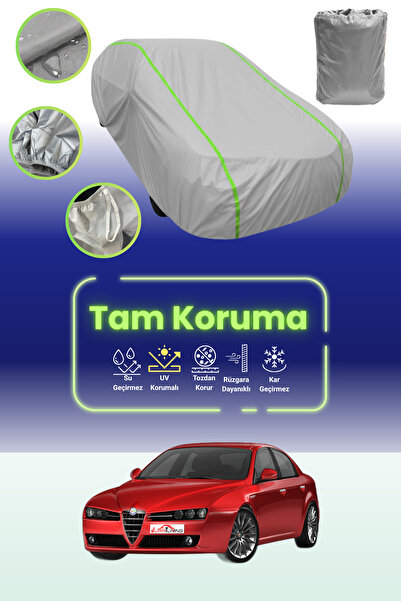 Dokaca Neo غطاء حماية للسيارة من القماش الرمادي النيون قماش مجدّل ألفا روميو ...