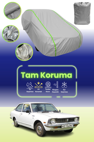 Dokaca Neo غطاء حماية للسيارة متوافق مع سيارة تويوتا كورولا قماش مجدّل ذات ال...