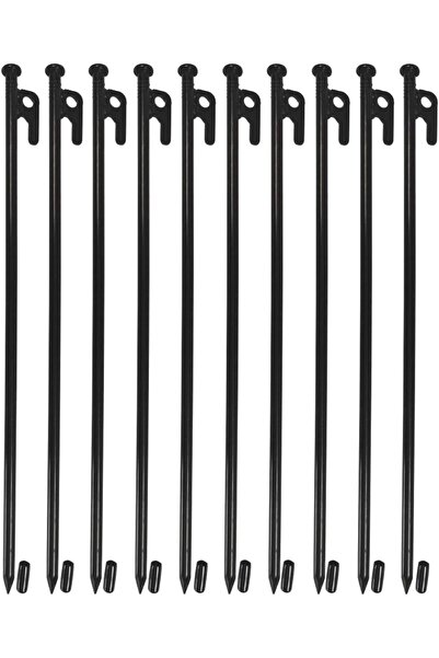 Generic DANCHEL OUTDOOR Forged Steel Inflexible Heavy Duty 16inch Tent Stakes