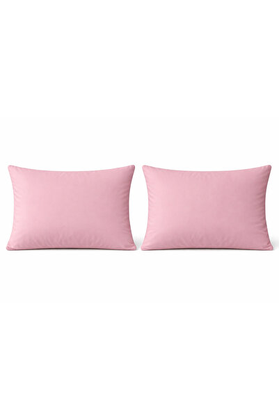 NazeninHome Ranforce 100% Cotton Pillowcase Set of 2 Pink