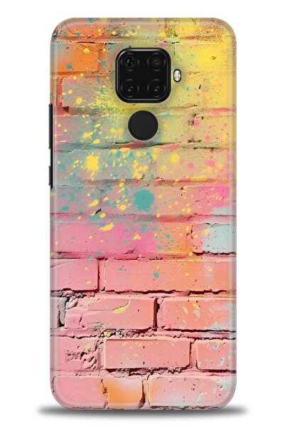 Rulet Aksesuar غطاء متوافق مع هاتف هواوي ميت 30 لايت HD مطبوع - غطاء سيليكون ...