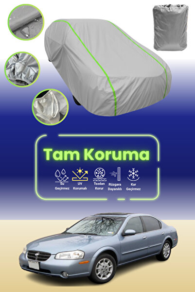 Dokaca Neo غطاء حماية للسيارة من القماش الرمادي اللامع قماش مجدّل نيسان ماكسي...