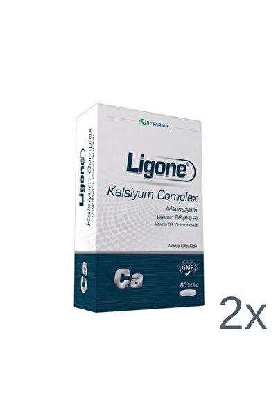 Rcfarma Ligone Kalsiyum Complex 60 Tablet x2 Adet