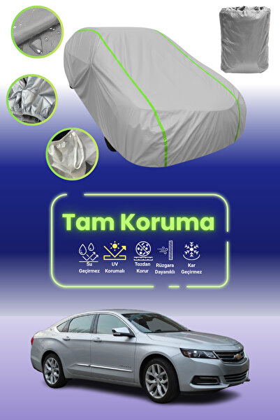 Dokaca Neo غطاء حماية للسيارة من القماش الرمادي اللامع قماش مجدّل شيفروليه إم...