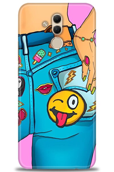 Rulet Aksesuar غطاء متوافق مع هاتف هواوي ميت 20 لايت HD مطبوع - غطاء سيليكون ...