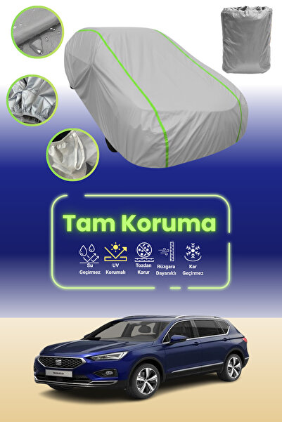 Dokaca Neo غطاء حماية للسيارة من القماش الرمادي النيون قماش مجدّل متوافق مع س...