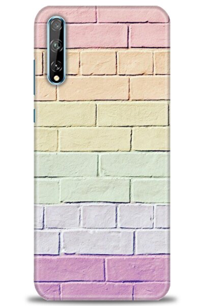 Rulet Aksesuar غطاء متوافق مع هاتف هواوي بي سمارت اس اتش دي مطبوع - غطاء سيلي...