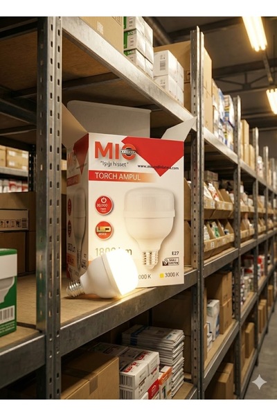 MİO AMPUL 20 WATT TORCH AMPÜL, KRİSTAL LEDLİ 3000K GÜN IŞIĞI 1 ADET