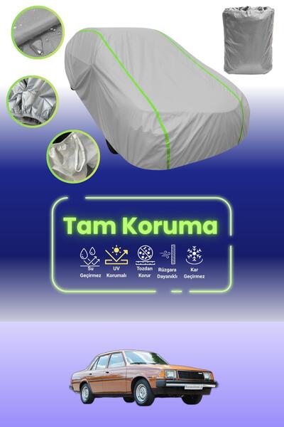 Dokaca Neo غطاء حماية للسيارة من القماش الرمادي النيون قماش مجدّل مازدا 626 1...