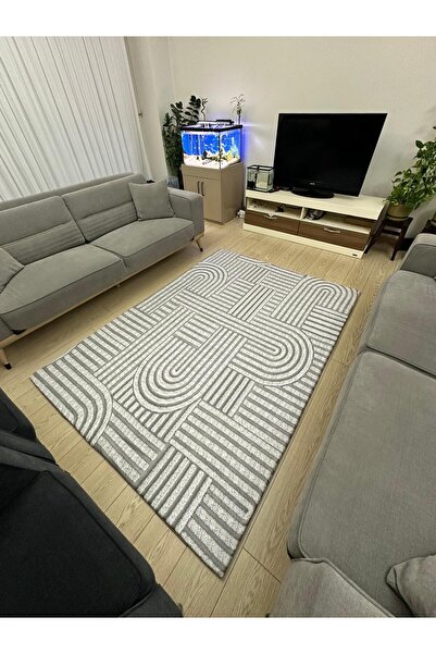 MODKLAS Velvet Carpet Cover - Elastic - Washable - Digital Printing - Size 9M²=250X350 cm and 12M²=300X400 cm