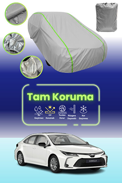 Dokaca Neo غطاء حماية للسيارة من قماش السيارة باللون الرمادي النيون قماش مجدّ...