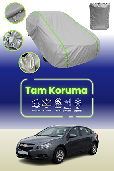 Dokaca Neo غطاء حماية للسيارة باللون الرمادي النيون قماش مجدّل شيفروليه كروز ...