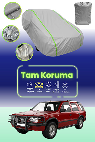 Dokaca Neo غطاء حماية للسيارة باللون الرمادي النيون قماش مجدّل Opel Frontera ...