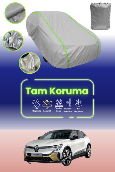 Dokaca Neo غطاء حماية للسيارة باللون الرمادي النيون قماش مجدّل متوافق مع سيار...