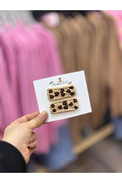 ArdenKids 2'Li Leopar Amigurumi Klips Set