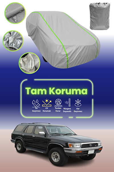 Dokaca Neo غطاء حماية للسيارة من القماش الرمادي النيون قماش مجدّل تويوتا 4run...