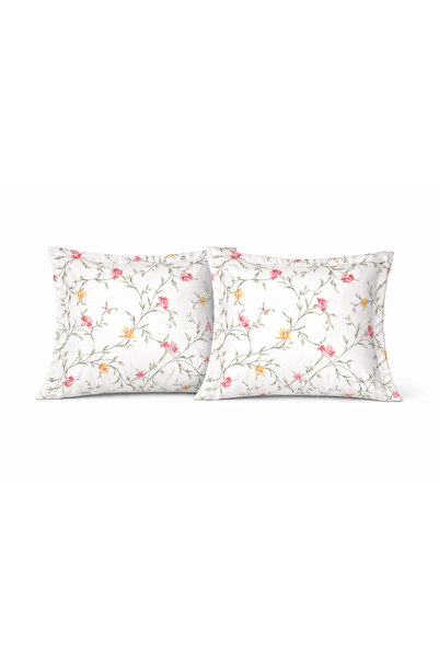 NazeninHome Satin 100% Cotton Oxford Pillowcase 2 Pack Olivia