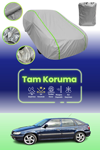 Dokaca Neo غطاء حماية للسيارة باللون الرمادي النيون قماش مجدّل فولكس فاجن بوي...