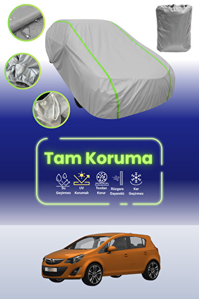 Dokaca Neo غطاء حماية للسيارة باللون الرمادي النيون قماش مجدّل متوافق مع سيار...