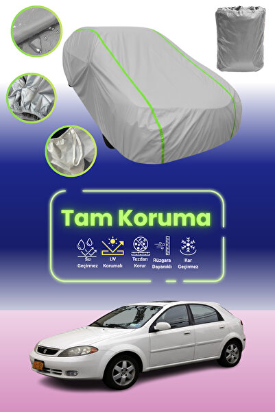 Dokaca Neo غطاء حماية للسيارة باللون الرمادي النيون قماش مجدّل سوزوكي رينو 2004 - 2008 متوافق مع غطاء حماية السيارة