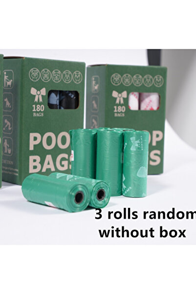 Choice9 3 rolls 3/6/10/12 Rolls 180 Count Super Thick Dog Poop Bags,Leak-Proof Polyethylene Suitable For Cat