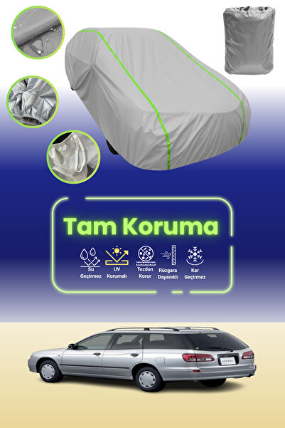 Dokaca Neo غطاء حماية للسيارة من القماش الرمادي اللامع قماش مجدّل متوافق مع نيسان إكسبرت