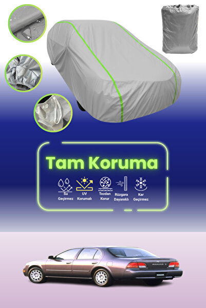 Dokaca Neo غطاء حماية للسيارة من القماش الرمادي النيون قماش مجدّل نيسان ماكسي...