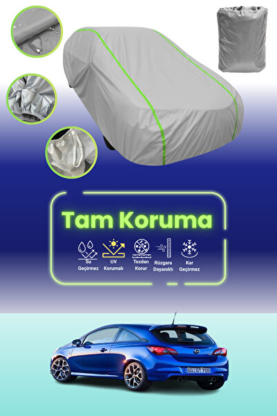 Dokaca Neo غطاء حماية للسيارة باللون الرمادي النيون قماش مجدّل متوافق مع سيار...