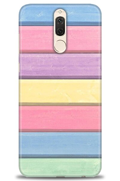 Rulet Aksesuar غطاء متوافق مع هاتف هواوي ميت 10 لايت HD مطبوع - غطاء سيليكون ...