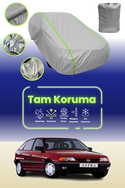 Dokaca Neo غطاء حماية للسيارة باللون الرمادي النيون قماش مجدّل أوبيل أسترا 5 ...