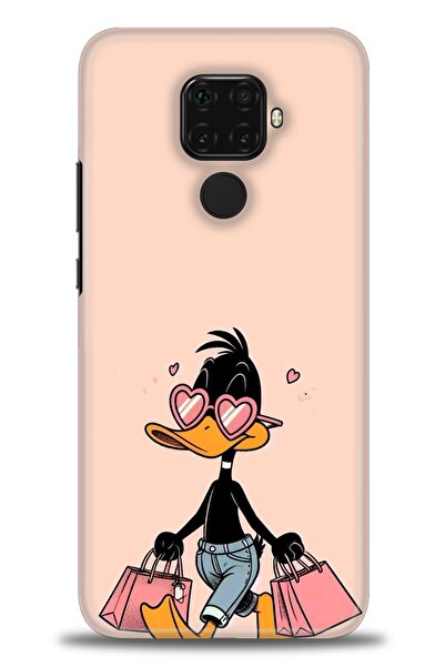 Rulet Aksesuar غطاء متوافق مع هاتف هواوي ميت 30 لايت HD مطبوع - غطاء سيليكون ...