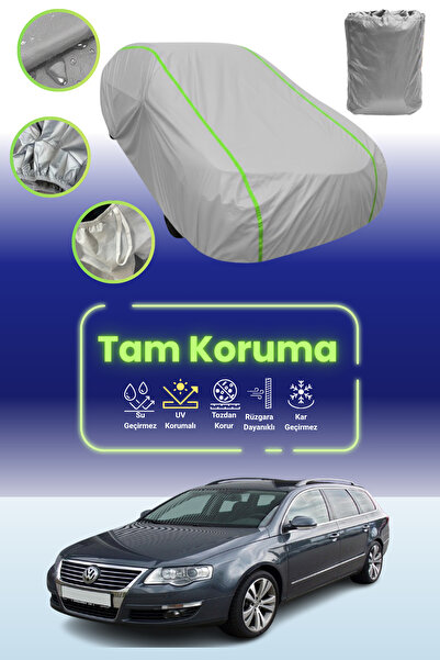 Dokaca Neo Gray Neon Corded Fabric Volkswagen Passat Variant 2005 - 2010 Comp...
