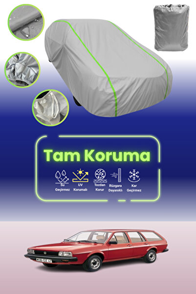 Dokaca Neo Gray Neon Corded Fabric Volkswagen Passat Variant 1981 - 1988 Comp...