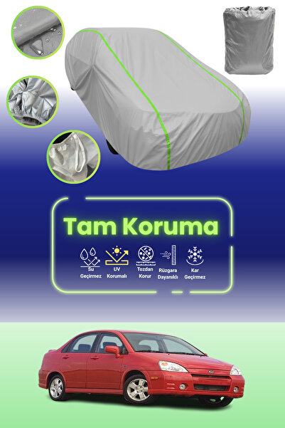 Dokaca Neo غطاء حماية للسيارة باللون الرمادي النيون قماش مجدّل سوزوكي اييريو ...