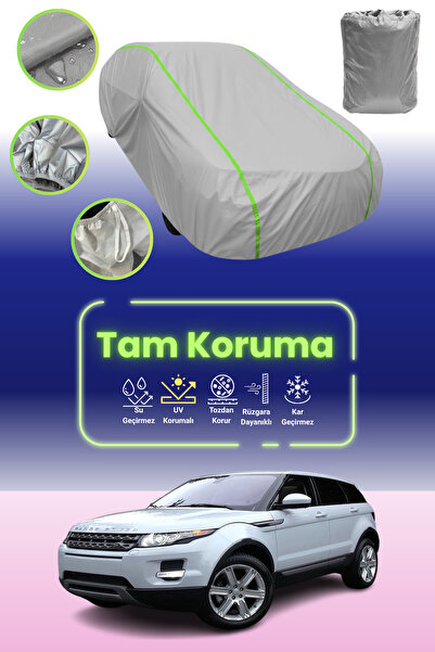 Dokaca Neo غطاء حماية للسيارة متوافق مع رينج روفر إيفوك قماش مجدّل باللون الرمادي النيون