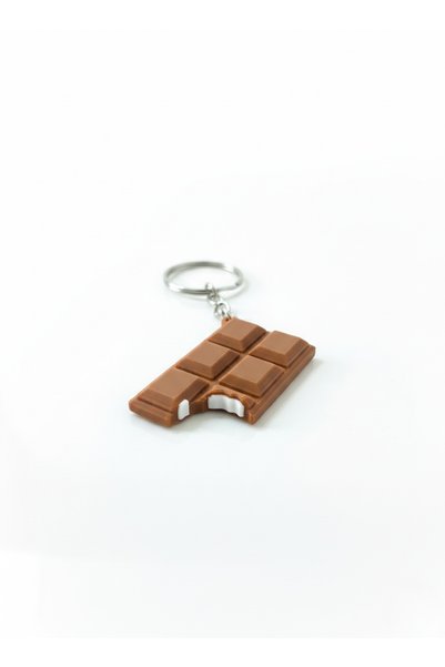 Babi Collection 5 Pieces Chocolate Keychain Bag Ornament Purse Charm