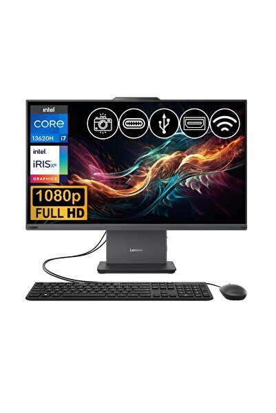 LENOVO Thinkcentre Neo 50A i7-13620H 16GB 1TB SSD 27" W11Pro All in One Bilgisayar 12SAA01WTR ATL22