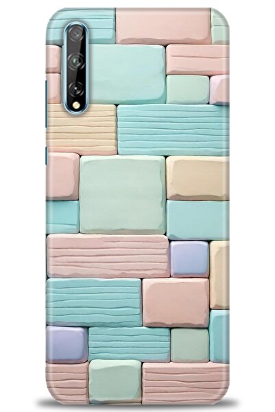 Rulet Aksesuar غطاء متوافق مع هاتف هواوي بي سمارت اس HD مطبوع - غطاء سيليكون ...