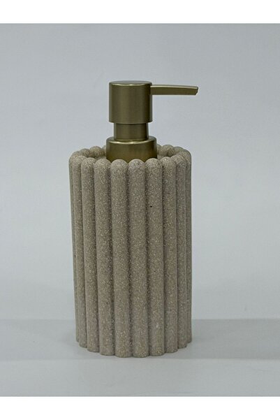 isra kristal موزع صابون سائل عصري - موزع صابون فاخر بملمس خرساني - موزع صابون سائل يوضع فوق الطاولة