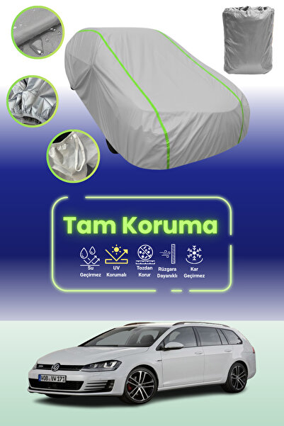 Dokaca Neo Gray Neon Corded Fabric Volkswagen Golf Vii Gtd Variant 2015 - 202...