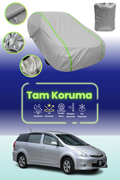 Dokaca Neo غطاء حماية للسيارة من القماش الرمادي النيون قماش مجدّل تويوتا ويش ...