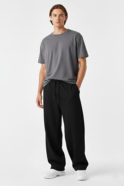 Wekame Men's Baggy Oversized 3 Thread Wide Leg Transitional Tracksuit