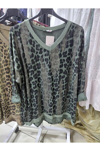 Tuana Otantik Leopar Simli Kazak