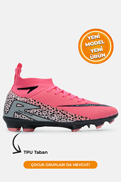 Beınsteps Erkek Krampon Yarım Boğaz Çoraplı Ayağı Saran Krampon Futbol Ayakkabısı