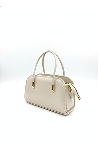 Zealous Πολυτελής τσάντα κομψότητας με χρυσές λεπτομέρειες