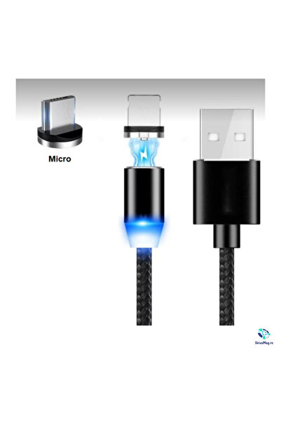 Multimarca Cablu USB Reincarcare Type C/Micro USB/Apple