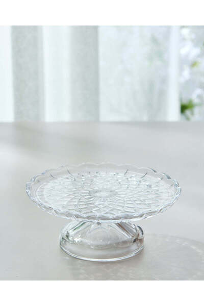 REDTAG حامل كيك زجاجي شفاف