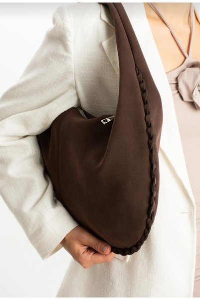 shop Shoulder Bag Handbag Partik Suede Sport Elegant Baguette Bag